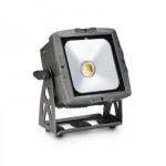   Cameo Light LED FLAT PRO FLOOD IP65 WW – kültéri, 50 wattos melegfehét COB LED-es reflektor lapos fekete házban