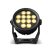 Cameo Light LED FLAT PRO PAR 12 G2 – 12x10 wattos RGBWA LED, kültéri spotlámpa fekete házban