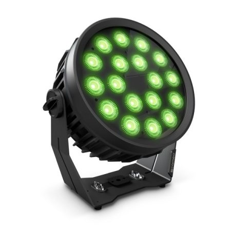 Cameo Light LED FLAT PRO PAR 18 G2 – 18x10 wattos RGBWA LED, kültéri spotlámpa fekete házban