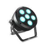   Cameo Light LED Root Par 6 – 6 x 12 W, RGBAW+UV LED, Par spotlámpa, fekete