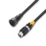   Cameo Light DMX kábel – 3 pólusú, kimeneti, 1 méteres, IP65 minősítésű