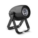   Cameo Light LED Q-Spot 40 – kompakt spotlámpa 40 W-os szabályozható színhőmérsékletű fehérfényű LED-del, fekete házban