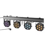   Cameo Light LED reflektor készlet – 28x3 W-os háromszínű LED, hordtáska