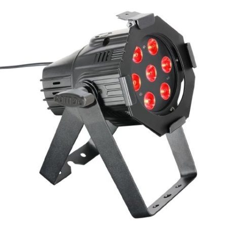 Cameo Light LED Stúdió MiniPAR – 7x8 W-os négyszínű RGBW LED, fekete ház