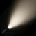 Cameo Light LED színházi spotlámpa Fresner lencsével – 180 W-os melegfehér LED-del, kézi zoommal, fekete házban