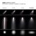 Cameo Light Zenit fényterelő diffúzor lemez – 60°x10°-os ellipszis alakú