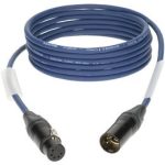 Klotz DMX kábel,  5 pólusú XLR csatlakozókkal szerelve