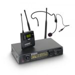   LD Systems WIN42BPHB5 diversity mikrofon készlet – csíptetős adóval, fejmikrofonnal, 516-558 MHz