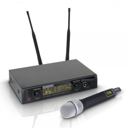LD Systems WIN42HHCB5 diversity mikrofon készlet – kondenzátor kapszulás kézi adóval, 516-558 MHz