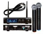   Voice Kraft LS-670 UHF kézi mikrofon szett, 2 db mikrofonnal