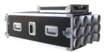   Robust mikrofonállvány konténer 12 db mikrofonállvány szállítására, 9,5 mm vastag rétegelt falemezből
