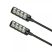 WorldMix LED-es kottalámpa – 8 COB LED-es kottapult világítás, elemmel és külső adapterrel is üzemeltethető